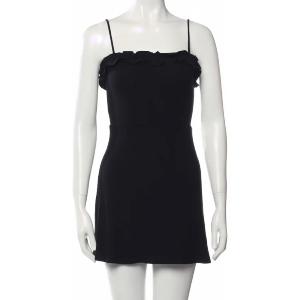 Reformation Black Mini Dress